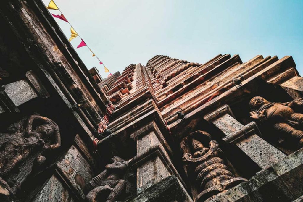 Dettaglio di un tempio buddhista all’interno del quale è possibile raggiungere l’equanimità