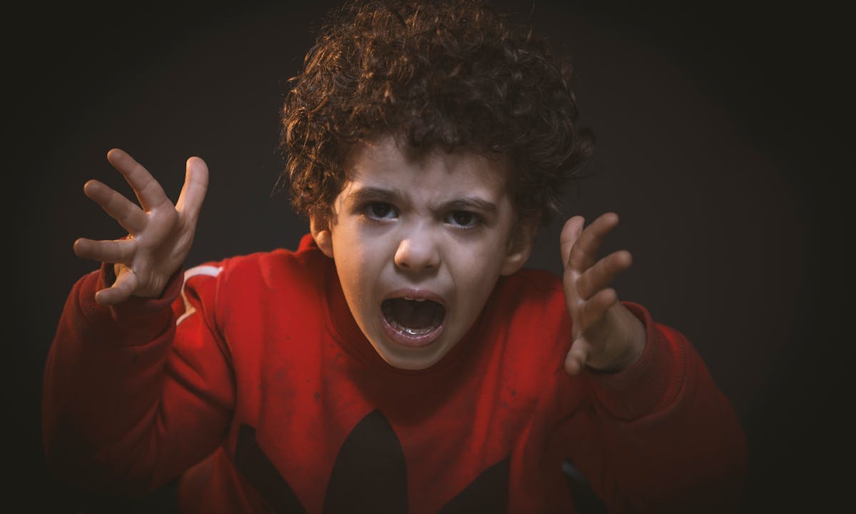Sequestro emotivo: un bambino preda della rabbia