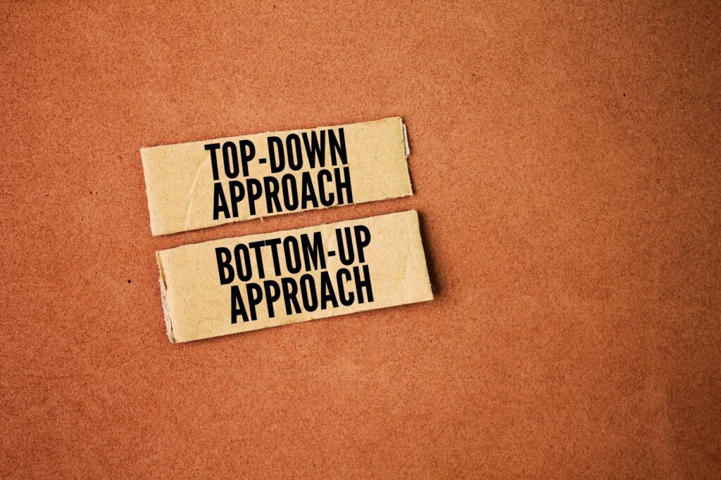 top down e bottom up