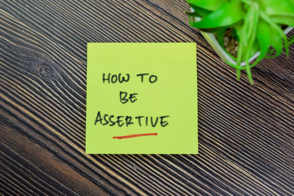 come essere assertivi