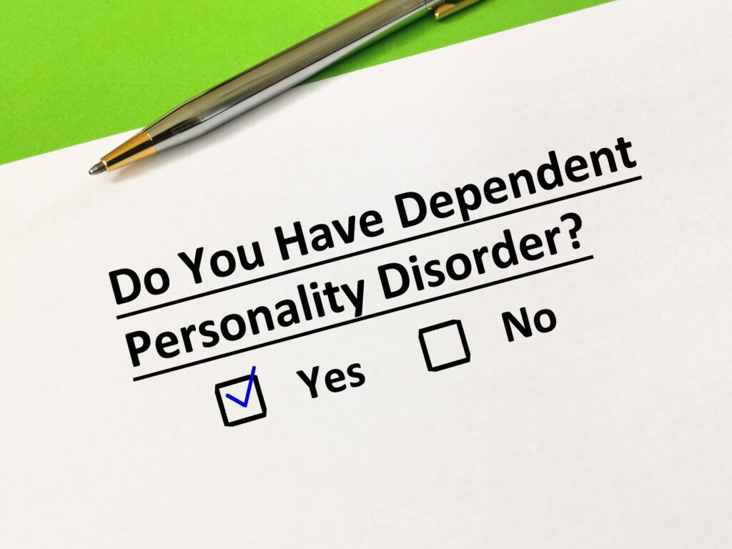 disturbo dipendente di personalità