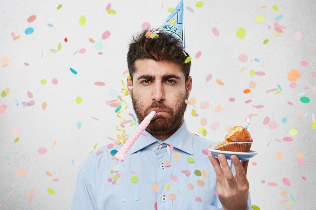 non voglio festeggiare il mio compleanno